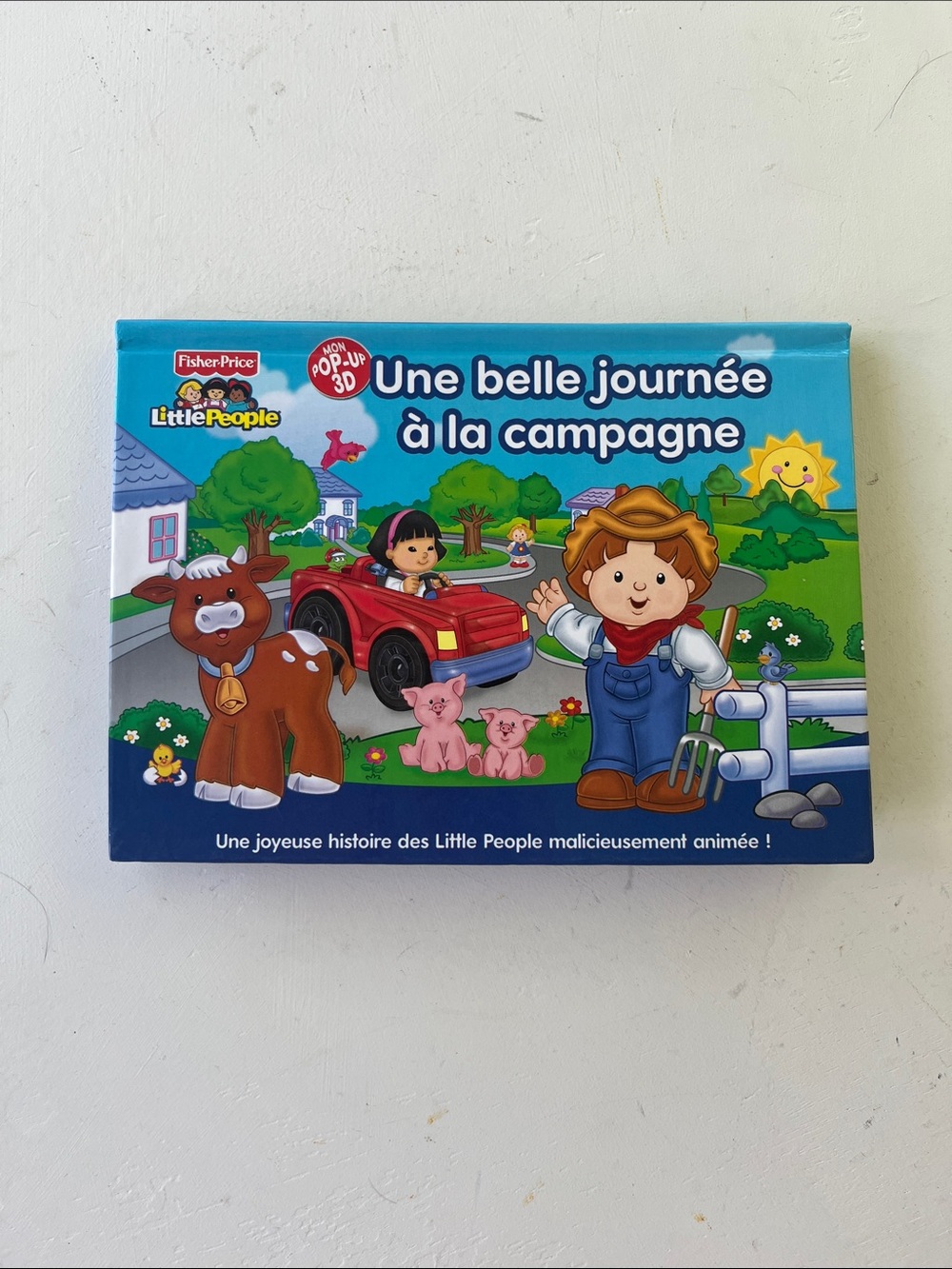 3/$10 💚Fisher Price Little people French pop up book